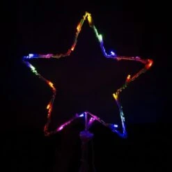 NEW Stockholm Christmas Lights 3m Waterful Star Light Rainbow 200 LEDs Decor