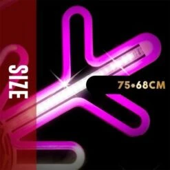 Stockholm Christmas Lights Neon Rainbow Light Snowflake Digital 870LEDs 75x68cm 15 Stockholm Christmas Lights Neon Rainbow Light Snowflake Digital 870LEDs 75x68cm -Christmas Lights Store 277653 2385383 F