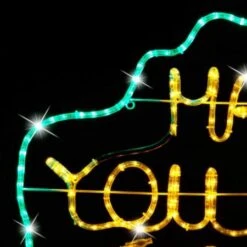 Stockholm Christmas Lights Have A You Beaut Christmas Ropelight Motif 109x106cm -Christmas Lights Store 277659 2385433 F