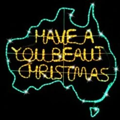 Stockholm Christmas Lights Have A You Beaut Christmas Ropelight Motif 109x106cm -Christmas Lights Store 277659 2385435 F