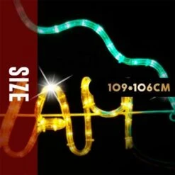 Stockholm Christmas Lights Have A You Beaut Christmas Ropelight Motif 109x106cm -Christmas Lights Store 277659 2385437 F