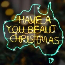 Stockholm Christmas Lights Have A You Beaut Christmas Ropelight Motif 109x106cm -Christmas Lights Store 277659 2385441 F