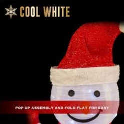 Stockholm Christmas Lights LED Light Pop Up Snowman Mesh Tinsel 70 Cm 45 LEDs 11 Stockholm Christmas Lights LED Light Pop Up Snowman Mesh Tinsel 70 Cm 45 LEDs -Christmas Lights Store 277661 2385459 F