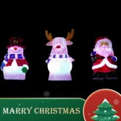 Stockholm Christmas Lights Xmas Path Light Disco 3pc 48cm LED Decoration 17 Stockholm Christmas Lights Xmas Path Light Disco 3pc 48cm LED Decoration -Christmas Lights Store 277677 2385591 F