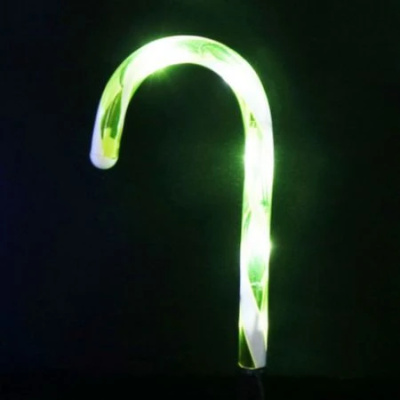 Stockholm Christmas Lights Solar Path Light Mini Candy Cane Multi Color 4pc 8 Stockholm Christmas Lights Solar Path Light Mini Candy Cane Multi Color 4pc - Image 8