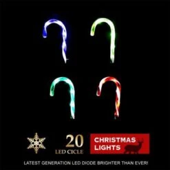 Stockholm Christmas Lights Solar Path Light Mini Candy Cane Multi Color 4pc 13 Stockholm Christmas Lights Solar Path Light Mini Candy Cane Multi Color 4pc -Christmas Lights Store 277679 2385611 F