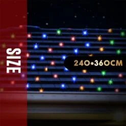 Stockholm Christmas Lights Xmas Net Light 720 LEDs Multi Colour Outdoor Decor -Christmas Lights Store 277693 2385753 F