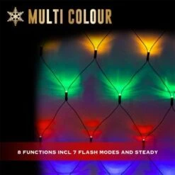 Stockholm Christmas Lights Xmas Net Light 720 LEDs Multi Colour Outdoor Decor -Christmas Lights Store 277693 2385757 F