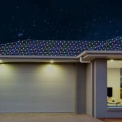 Stockholm Christmas Lights Xmas Net Light 720 LEDs Multi Colour Outdoor Decor