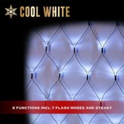 Stockholm Christmas Lights Xmas Net Light 720 LEDs Cool White Outdoor Decor -Christmas Lights Store 277695 2385773 F