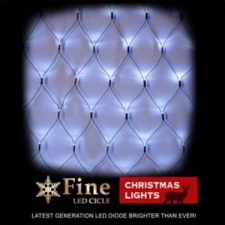 Stockholm Christmas Lights Xmas Net Light 720 LEDs Cool White Outdoor Decor -Christmas Lights Store 277695 2385775 F