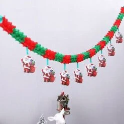 2022 Christmas Decorations Pendants 3PCS 3M Ceiling Pendants Home Decor Creative Atmosphere Scene Layout Flags -Christmas Lights Store 278201 2366617 F