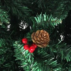 Santaco Christmas Tree 2.1M 7Ft Pinecone Decorated Xmas Home Garden Decorations -Christmas Lights Store 278707 2373563 F