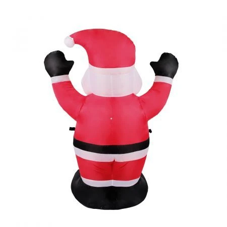 Santaco Inflatable Christmas Decor Cheerful Santa 1.2M LED Lights Xmas Party 2 Santaco Inflatable Christmas Decor Cheerful Santa 1.2M LED Lights Xmas Party - Image 2