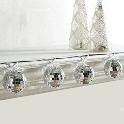 20 LED Disco Lights, Disco Ball Mirror, LED String Lights For Party, Christmas Lights (Multicolor)