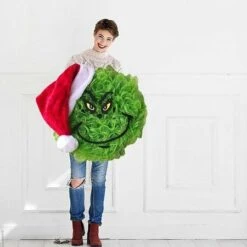Christmas Wreath-Grinch Front Door Wreath Christmas Wreath Christmas Party Decorations -Christmas Lights Store 279565 2386143 F