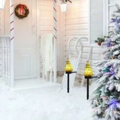 2pcs Solar Christmas Tree Garden Stake Light LED Landscape Lamp Outdoor Garden Decoration 18 2pcs Solar Christmas Tree Garden Stake Light LED Landscape Lamp Outdoor Garden Decoration -Christmas Lights Store 279591 2386361 F