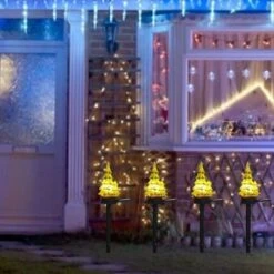2pcs Solar Christmas Tree Garden Stake Light LED Landscape Lamp Outdoor Garden Decoration 17 2pcs Solar Christmas Tree Garden Stake Light LED Landscape Lamp Outdoor Garden Decoration -Christmas Lights Store 279591 2386363 F