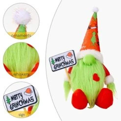 2022 Faceless Gnome Green Grinch Plush Grinch Doll Christmas Plush Doll Christmas Decorations For Xmas Party Table Home Decor 9 2022 Faceless Gnome Green Grinch Plush Grinch Doll Christmas Plush Doll Christmas Decorations For Xmas Party Table Home Decor -Christmas Lights Store 279613 2386649 HD