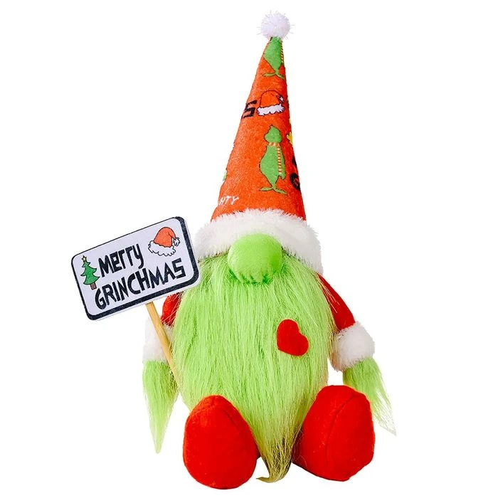 2022 Faceless Gnome Green Grinch Plush Grinch Doll Christmas Plush Doll Christmas Decorations For Xmas Party Table Home Decor 4 2022 Faceless Gnome Green Grinch Plush Grinch Doll Christmas Plush Doll Christmas Decorations For Xmas Party Table Home Decor - Image 4