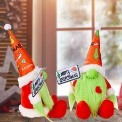 2022 Faceless Gnome Green Grinch Plush Grinch Doll Christmas Plush Doll Christmas Decorations For Xmas Party Table Home Decor 12 2022 Faceless Gnome Green Grinch Plush Grinch Doll Christmas Plush Doll Christmas Decorations For Xmas Party Table Home Decor -Christmas Lights Store 279613 2386655 HD