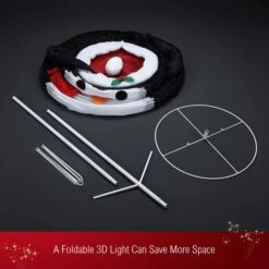 180cm Penguin Christmas Light LED Strip Xmas Decoration Home Display Outdoor House Holiday Ornament Folding 8 Flickering Effects -Christmas Lights Store 279999 2390843 HD