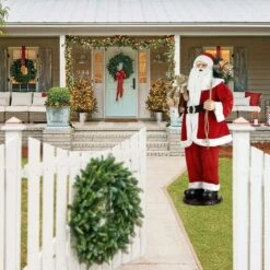 Solight 150cm Animated Singing Dancing Santa Claus Figurine Rocking Christmas Decoration Musical Display Figure Collapsible 23 Solight 150cm Animated Singing Dancing Santa Claus Figurine Rocking Christmas Decoration Musical Display Figure Collapsible -Christmas Lights Store 280007 2390947 HD