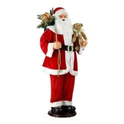 Solight 150cm Animated Singing Dancing Santa Claus Figurine Rocking Christmas Decoration Musical Display Figure Collapsible 27 Solight 150cm Animated Singing Dancing Santa Claus Figurine Rocking Christmas Decoration Musical Display Figure Collapsible -Christmas Lights Store 280007 2390965 HD