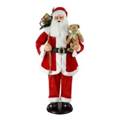 Solight 150cm Animated Singing Dancing Santa Claus Figurine Rocking Christmas Decoration Musical Display Figure Collapsible 26 Solight 150cm Animated Singing Dancing Santa Claus Figurine Rocking Christmas Decoration Musical Display Figure Collapsible -Christmas Lights Store 280007 2390967 HD