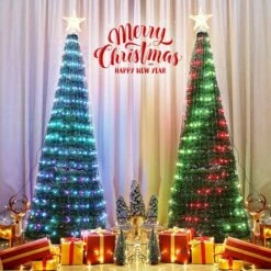 180cm Christmas Tree With RGB LED Light Xmas Spruce Artificial Holiday Decor Ornament Indoor Remote Control 18 Lighting Modes 19 180cm Christmas Tree With RGB LED Light Xmas Spruce Artificial Holiday Decor Ornament Indoor Remote Control 18 Lighting Modes -Christmas Lights Store 280021 2391115 HD