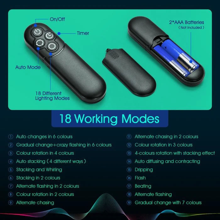 180cm Christmas Tree With RGB LED Light Xmas Spruce Artificial Holiday Decor Ornament Indoor Remote Control 18 Lighting Modes 6 180cm Christmas Tree With RGB LED Light Xmas Spruce Artificial Holiday Decor Ornament Indoor Remote Control 18 Lighting Modes - Image 6