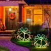 Christmas LED Light Strip Rope Xmas Bell Decor Holiday Ornament Outdoor Indoor 60 X 40CM