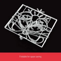 Christmas LED Light Decor Strip Rope Xmas Snowflake Bell Holiday Ornament Outdoor Indoor 145x53cm XL Size -Christmas Lights Store 280033 2391287 HD