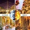 10m Christmas LED Light String Strip Rope Xmas Tree Decor Holiday Ornament Outdoor Indoor IP44 Waterproof Bio Colour