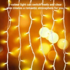 10m Christmas LED Light String Strip Rope Xmas Tree Decor Holiday Ornament Outdoor Indoor IP44 Waterproof Bio Colour -Christmas Lights Store 280037 2391343 HD
