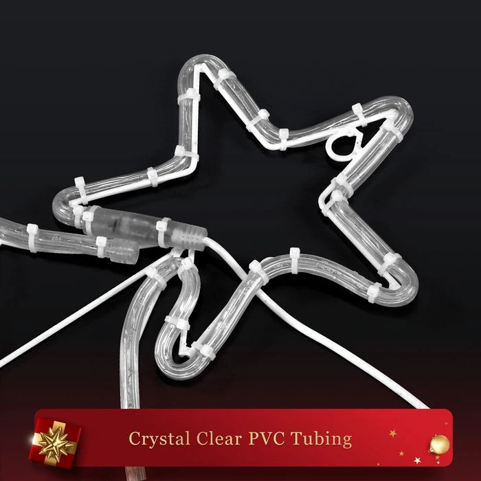 Solight Christmas Tree Light LED Strip Rope Xmas Decoration Holiday Ornament Outdoor Indoor IP65 125x88cm XL Size 7 Solight Christmas Tree Light LED Strip Rope Xmas Decoration Holiday Ornament Outdoor Indoor IP65 125x88cm XL Size - Image 7