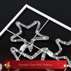 Solight Merry Christmas Light Xmas LED Rope Strip Decoration Holiday Ornament Indoor Outdoor IP65 130x60cm XL Size -Christmas Lights Store 280069 2391721 HD