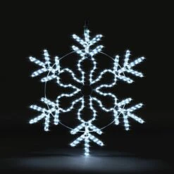 Solight Christmas LED Light Snowflake Strip Rope Xmas Decoration Holiday Ornament Outdoor Indoor IP65 80x75cm M Size 15 Solight Christmas LED Light Snowflake Strip Rope Xmas Decoration Holiday Ornament Outdoor Indoor IP65 80x75cm M Size -Christmas Lights Store 280071 2391755 HD