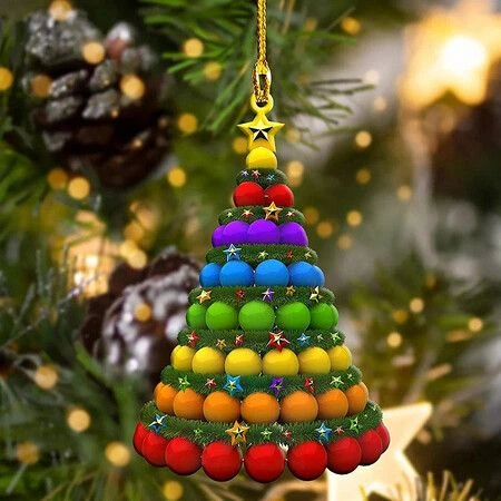 8PCS Christmas Ornaments Set For Mini Christmas Tree Decorations Small Tree Resin Miniature Ornaments For 5 8PCS Christmas Ornaments Set For Mini Christmas Tree Decorations Small Tree Resin Miniature Ornaments For - Image 5