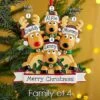 2022 Personalised Family Of Christmas Tree Bauble Decoration Hallmark Hanging Ornament Family Of 4,5,7