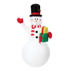 Christmas Decor Inflatable Snowman Decoration Xmas Light Holiday Ornament Blow Up Outdoor Party Garden Built In LED 180cm -Christmas Lights Store 280301 2395107 HD