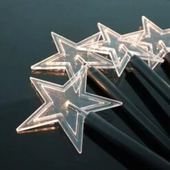 Christmas Pathway Solar Lights Decorative Garden Display LED Light 5 Pieces Warm Lights (Stars) 8 Christmas Pathway Solar Lights Decorative Garden Display LED Light 5 Pieces Warm Lights (Stars) -Christmas Lights Store 280331 2395541 HD