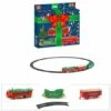Christmas Electric Train Toy Railway Electric Rail Car Train Set Toys Set Christmas Present
