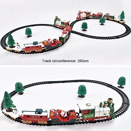 Christmas Train Set - Toy Train Set With Lights And Sounds For Boys Girls 1 Christmas Train Set - Toy Train Set With Lights And Sounds For Boys Girls