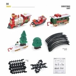 Christmas Train Set - Toy Train Set With Lights And Sounds For Boys Girls 10 Christmas Train Set - Toy Train Set With Lights And Sounds For Boys Girls -Christmas Lights Store 280339 2395605 F