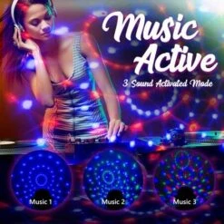 Party Disco Lights Decorations For Adults DJ Ball Strobe For Kids Party Christmas Pub -Christmas Lights Store 280437 2396515 F