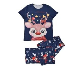 Size XL Pet Ugly Christmas Pajamas Family Scarf -Christmas Lights Store 280655 2398117 F