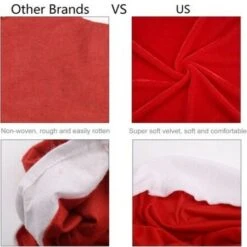 2pc Red Hat Dining Chair Slipcovers,Christmas Chair Back Covers Kitchen Chair Covers For Christmas Holiday Festival Decoration -Christmas Lights Store 281979 2409581 F