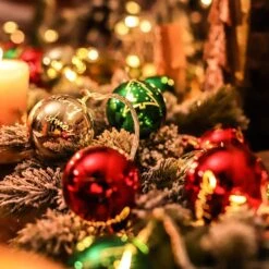 3M Christmas Decorative Light For Christmas Attractive PVC Electroplating Ball Christmas Light String For Home And Gardening Decor -Christmas Lights Store 282405 2413687 HD