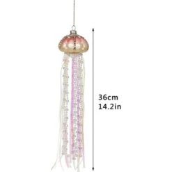 4Pack Jellyfish Christmas Tree Ornaments Jewels And Pearls Coastal Christmas Tree Decorations -Christmas Lights Store 282473 2414275 F